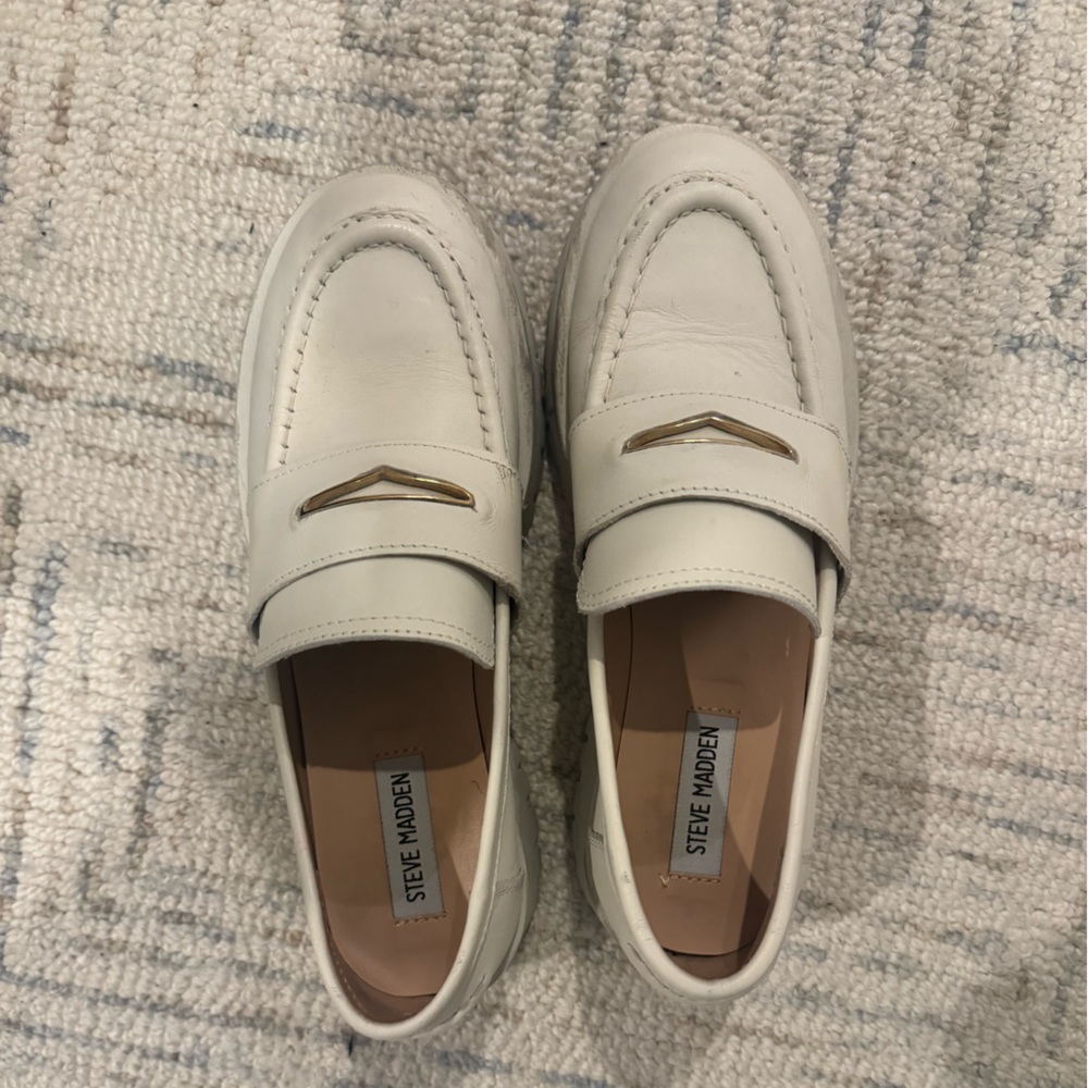 Steve Madden lug sole loafers